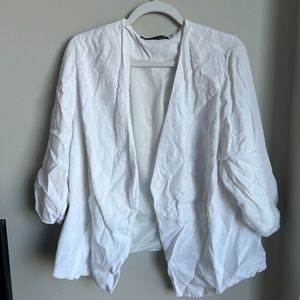 White Blazer